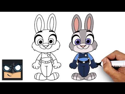 How to Draw Judy Hopps | Zootopia