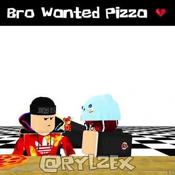 Bro Wanted Pizza 💔 #shorts #roblox #memes