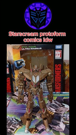 Starscream protoform Transformers comics idw #Starscream #transformers #idw #tuto #jouet