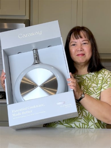 Finally found the pans that look as good as they cook! After over a decade as a food blogger, finding cookware that can keep up with daily family meals and endless recipe testing without losing its coating is a total game-changer. @carawayhome cookware are 100% non-toxic, non-stick ceramic, which means less oil cooking and zero scrubbing. Beautiful, safe, and a breeze to clean. Use code KAWALINGPINOY101 on their website to get 10% off. #FriendsofCaraway #kitchenessentials #ceramiccookware