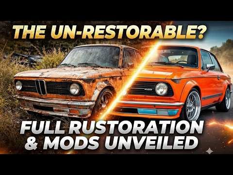 From Rust to Glory – The Resurrection of a 1974 BMW 2002 Turbo
