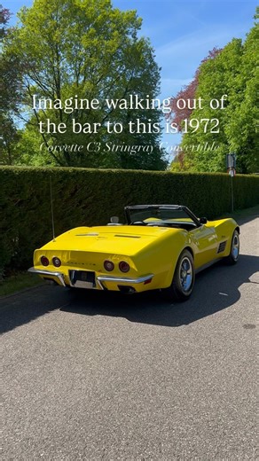 7.6K views · 246 reactions | 퐄퐱퐩퐞퐜퐭퐞퐝! 1972 Corvette C3 Stringray...