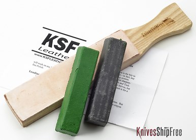 *Bark River Sharpening Kit - KSF Double Sided Hone w/ Compound
