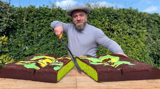 Dubai-Style Chocolate Bar – Handmade and Oversized