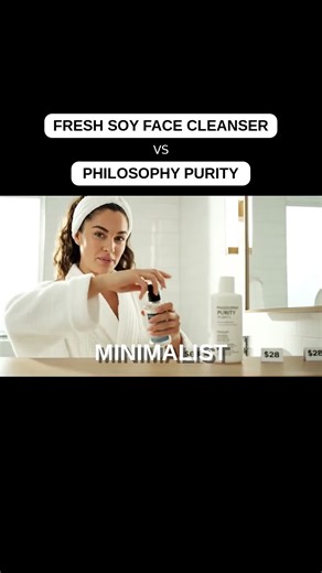 Fresh Soy Face Cleanser vs Philosophy Purity: Who’s Pay...