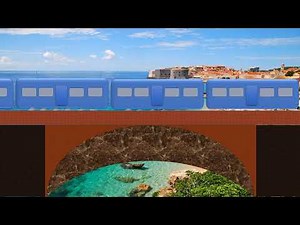 MOVING TRAIN ANIMATION IN POWERPOINT