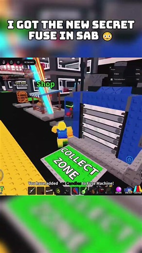 I got the new secret fuse in sab 😳#roblox #stealabrainrot