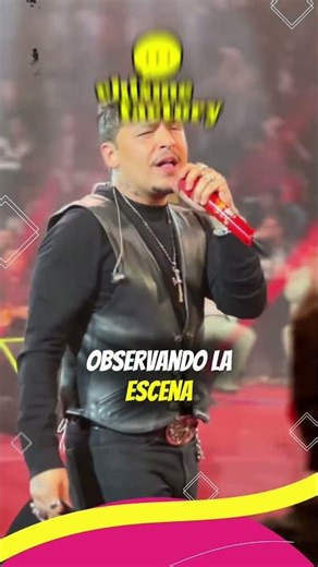 Nodal didn't mind that his wife was present; he blew a kiss to the violinist.