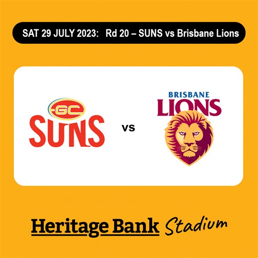 What’s on at Heritage Bank Stadium? Take a look at what’s coming up, and don’t forget – if you’re a Heritage Bank member, you’re eligible for First Perks - exclusive, member-only benefits! Find out more here: https://www.heritage.com.au/about/community-support/heritage-bank-stadium #events #AFL #Pink #heritagebankstadium #queenslandevents #goldcoastevents | Heritage