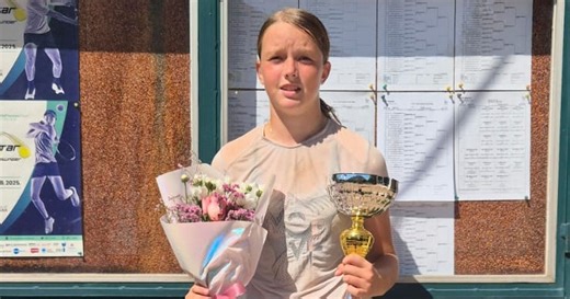 Srpsko čudo od deteta! Nina Tepić sa nepunih 14 godina osvojila ITF titulu u konkurenciji do 18 godina