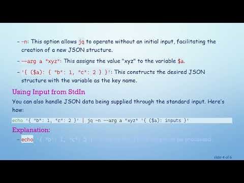 Efficiently Assigning JSON Key Names with Shell Variables Using jq
