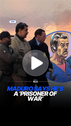 Nicolás Maduro failed to contain his anger during his first appearance at his preliminary hearing in New York. The deposed President of Venezuela got into a shouting match with a man who claimed he had been jailed by Maduro's regime. Maduro screamed back that he was a 'prisoner of war' after Rojas warned him he would 'pay' for his crimes. #news #america #crime #army #war #DailyMail | Daily Mail Video
