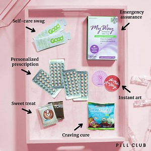 16K views | Birth Control Delivered For Free With: Chocolate Goodies 濾Fun Stickers | The Pill Club | Facebook