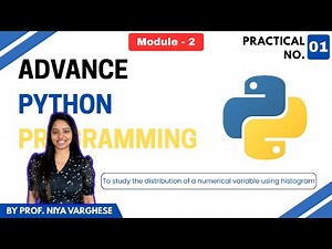 Advance Python Programming | DS | Module 2 | Practical 1 by Prof. Niya Varghese