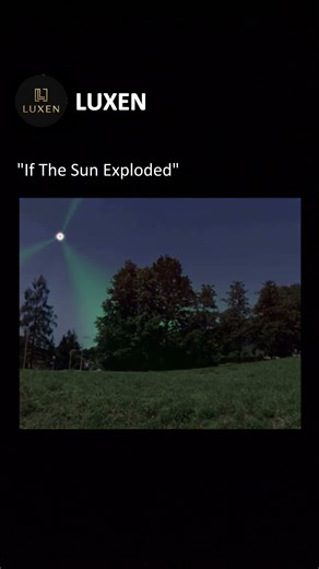 What If the Sun Explode? 🌞💥 #education #sun #facts #shorts