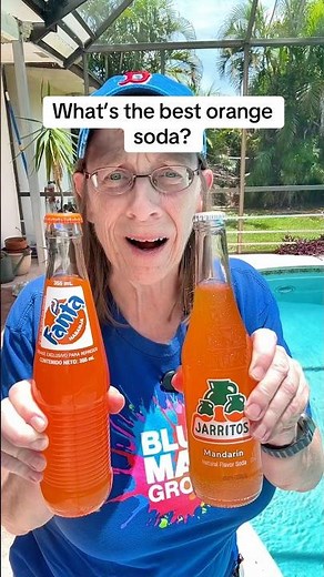 The best orange soda final (part 5). #foodreviews #soda