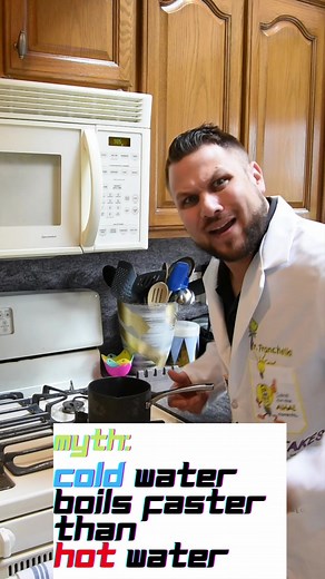 Nerd Myth Busting #1 : Cold v. Hot Water Boiling Times #fun #science #water #boiling