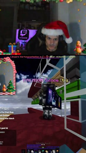 Ist er am Hacken? #minecraft #pvp #hugosmp #smp #deutsch #shorts ‪@LetsHugo‬