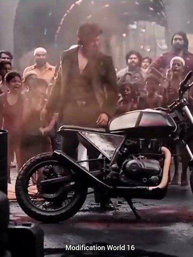 kgf bike # Himalayan bike modified into cafe racer