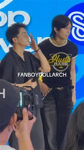 Asi & Mathew of WRIVE Fancam - 260131 P-POP TAKEOVER, SM City Grand Central - Fan Boy Doll Arch