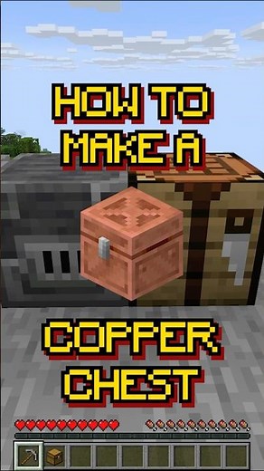 Minecraft: How to make a Copper Chest | Recipe 179