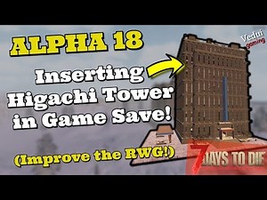 7 Days to Die Guide | Inserting a Prefab in Game Save! @Vedui42 ✔️