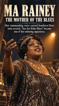 Ma Rainey: The Mother of the Blues | Blues Legends | Midnight Blues Files #blueshistory
