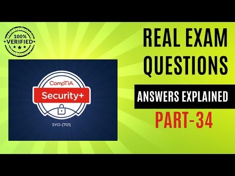 CompTIA Security+ SY0-701 Real Exam Questions-Part 34