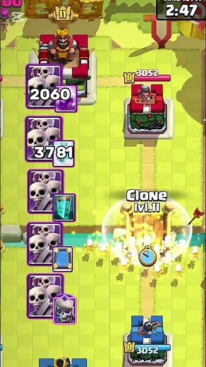 Skeleton army 🔥 #clashroyale #shorts