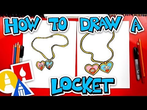How To Draw A Locket Necklace