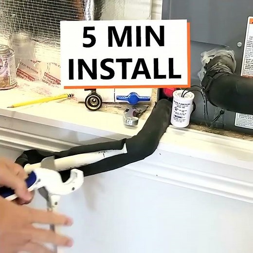 How to clean your AC drain line FAST! ACDrainDoctor.com