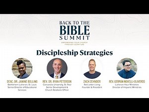 Discipleship Strategies for a Changing World | Back to the Bible - Panel 2
