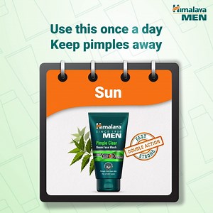 127K views | Pimple-free face all seven days? Check! ✅ Buy Himalaya Men Pimple Clear Neem Face Wash today! . . . #HimalayaMen #ExpertSolution #Facewash #Menscare #Facecare #Skincare | Himalaya Men | Facebook
