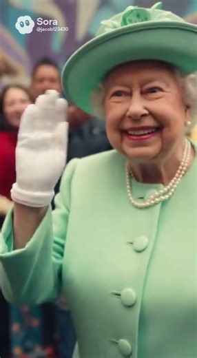 Queen Elizabeth participates in a dance battle with Albert Einstein is hilarious #funny