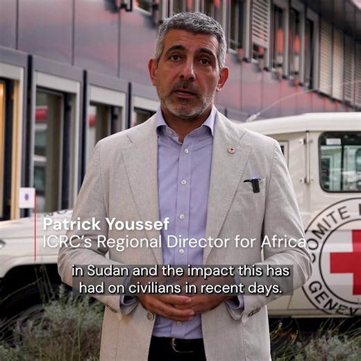 📍 Sudan | Civilians, especially in Al Fasher and the Kordofans, are enduring unspeakable suffering. We call on all parties to the conflict to respect international humanitarian law, protect lives, dignity, and the safe movement of people, aid workers, and medical staff. Read more in our statement 👉 http://ms.spr.ly/6182t8Cnk | International Committee of the Red Cross - Africa