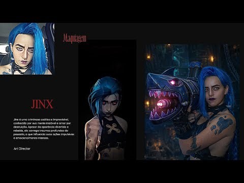 Jinx arcane ( tik tok cosplay videos)~2023~2024