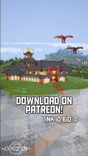 I UPGRADED My LEGO Ninjago Monastery of Spinjitzu in Minecraft #ninjago #legoninjago #minecraft