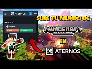 Minecraft PE | Como Subir Tu Mundo Al Servidor De Aternos Paso A Paso