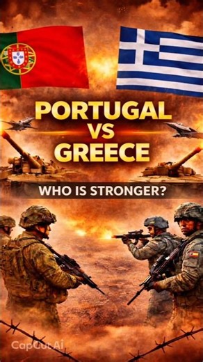 PORTUGAL vs GREECE Military Power
