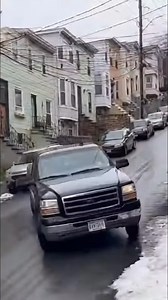Truck's Wild Ride Down Icy Street Pittsburgh, Pennsylvania — February 12, 2024 A slick layer of black ice on a notoriously steep residential street in Pittsburgh set the stage for a heart-stopping scene Monday, as a pickup truck was captured on video sliding helplessly through the neighborhood. The freezing conditions turned the asphalt into an ice rink, leaving the driver with no control. The now-viral footage shows the black pickup truck sliding completely sideways down the hill, its tires off