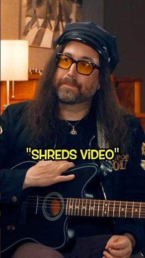 Sean Ono Lennon talks about “Shreds” videos #guitar #music #shorts