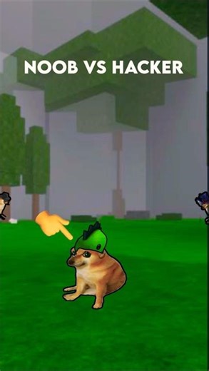 NOOB vs HACKER Cheems Dog Speedrun #99nights #roblox #gaming
