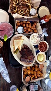 Find legendary barbecue and a great atmosphere at Riscky's, right in the middle of the Stockyards Station excitement. 📸: @cowgirlseat | #StockyardsStyle | Fort Worth Stockyards Station