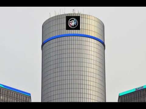 GM's Logo Screen City Dearborn