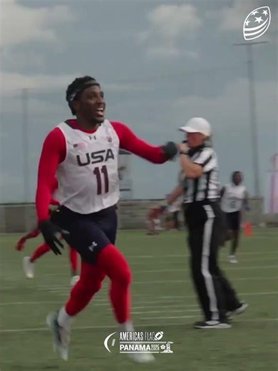 THERE'S A PICK | USA Football #flagfootball #flagfootballhighlights #interception