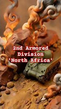 2nd Armored Division in North Africa #WWII #USArmy #ArmoredDivision #WarHistory #TankBattles