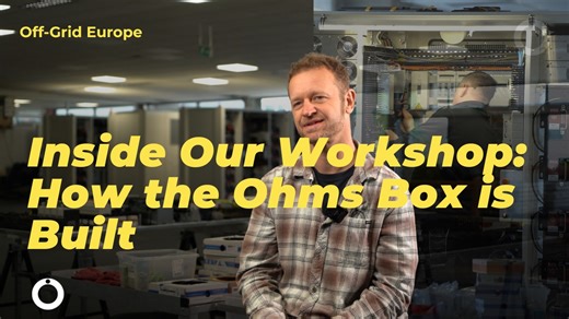 🔋 Welcome inside the Off-Grid Europe workshop in Germany! 🇩🇪🔌 In this video, we're pulling back the curtain to give you a detailed look at the assembly and creation of our flagship product: The Ohms Box. 💡⚡️ Join our expert team as we show you the process of bringing the Ohms Box to life, from individual components to a complete, powerful energy storage unit. In This Video, We Explore: 🏗️ Workshop Action: See the Off-Grid Europe team actively constructing Ohms Box units right here in Germa