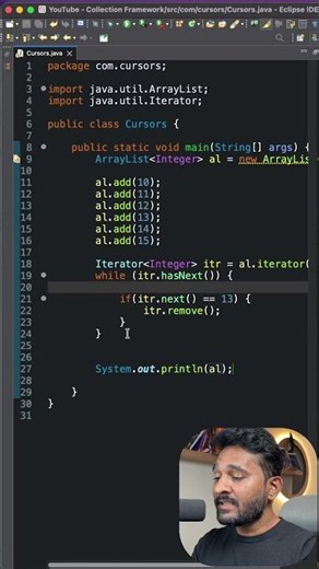 Iterative vs foreach loop in Java #coding