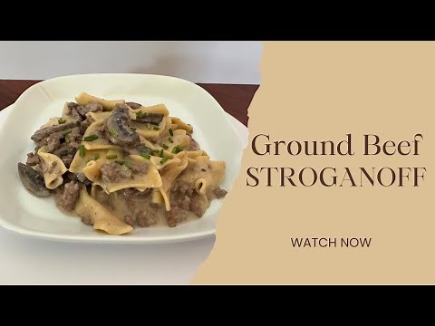 Recipe Review: Ground Beef Stroganoff from America's Test Kitchen