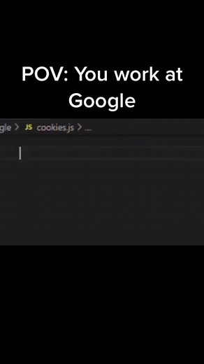 It was a rethorical question 🥱 #coding #python #javascript #fypシ #programming #cs #cookies #google